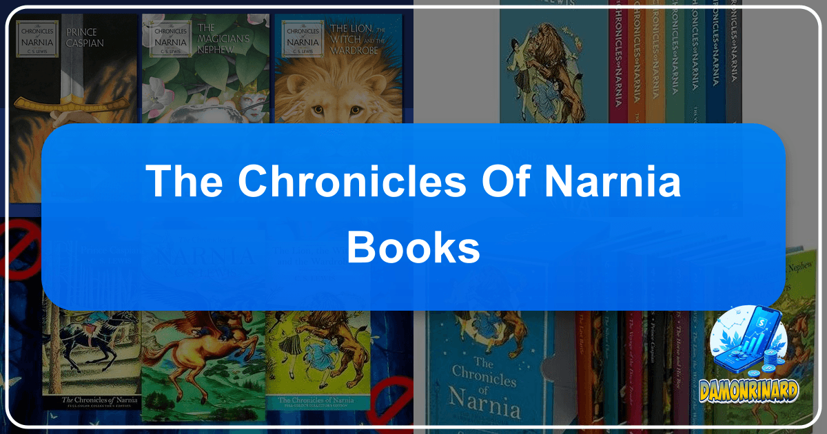 Explore the timeless magic of C.S. Lewis's The Chronicles of Narnia series. /images/the-chronicles-of-narnia-books.png