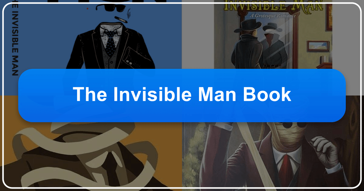 H.G. Wells' *The Invisible Man*: A Timeless Science Fiction Classic Exploring Human Nature and Societal Isolation. /images/the-invisible-man-book.png