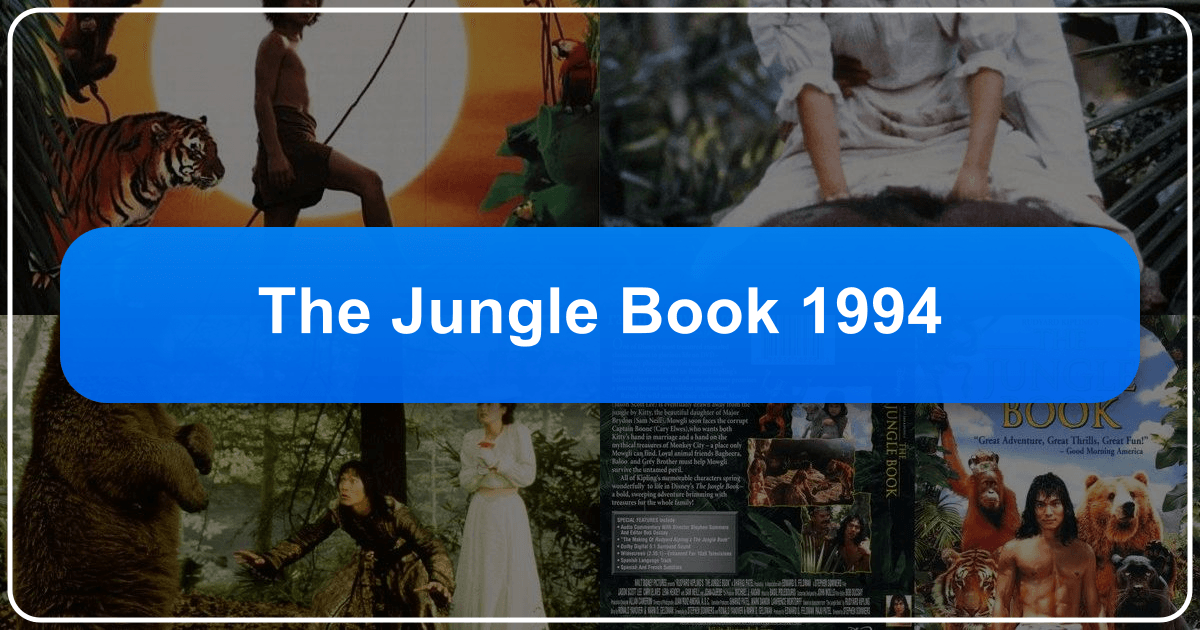 A comprehensive review of the 1994 live-action adaptation of Rudyard Kipling's The Jungle Book film. /images/the-jungle-book-1994.png