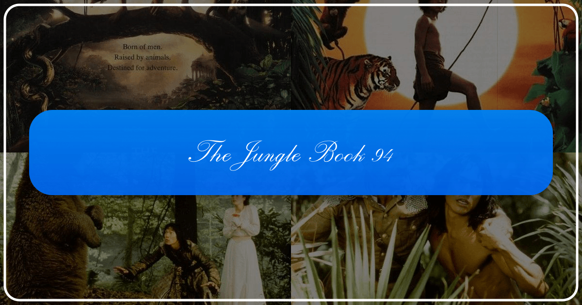 Exploring the 1994 adaptation of The Jungle Book and its cultural significance in literature and film. /images/the-jungle-book-94.png