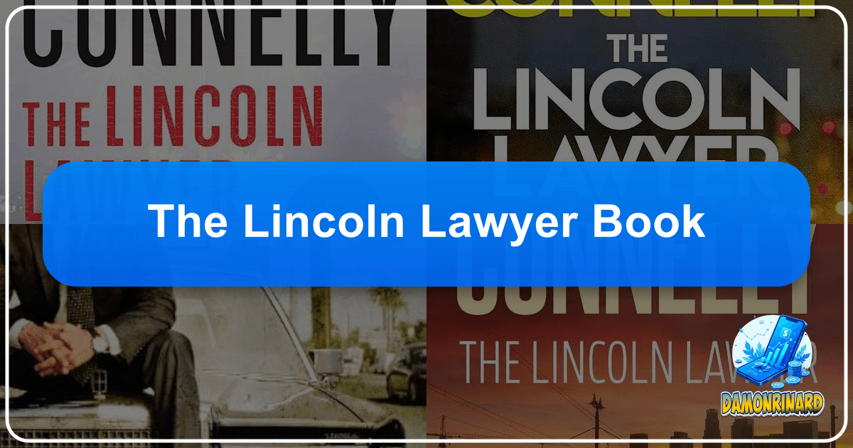 Michael Connelly's "The Lincoln Lawyer" is a gripping legal thriller exploring justice and morality. /images/the-lincoln-lawyer-book.png