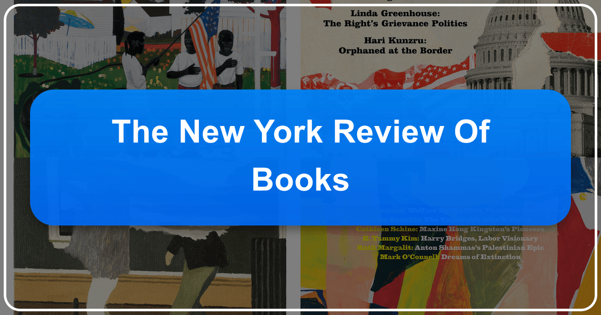 New York Review of Books: A cornerstone of literary criticism and intellectual discourse, shaping cultural understanding. /images/the-new-york-review-of-books.png