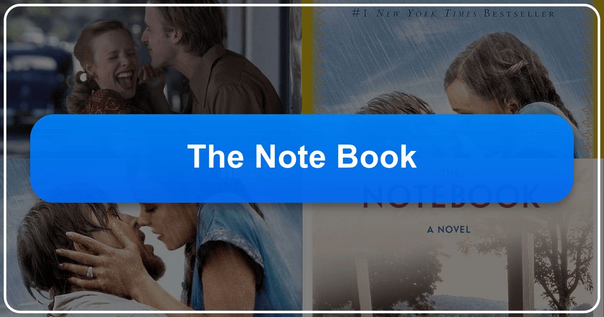 "The Notebook" by Nicholas Sparks: a timeless romance novel exploring love, loss, and memory. /images/the-note-book.png