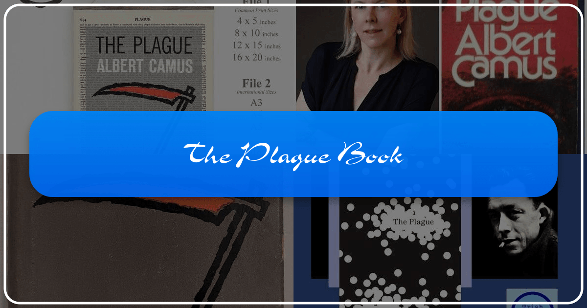 Exploring the bubonic plague's impact through history, literature, and human experience in a comprehensive virtual collection. /images/the-plague-book.png