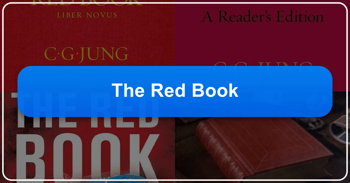 Carl Jung's *Red Book*: A profound psychological and philosophical exploration of the unconscious mind. /images/the-red-book.png