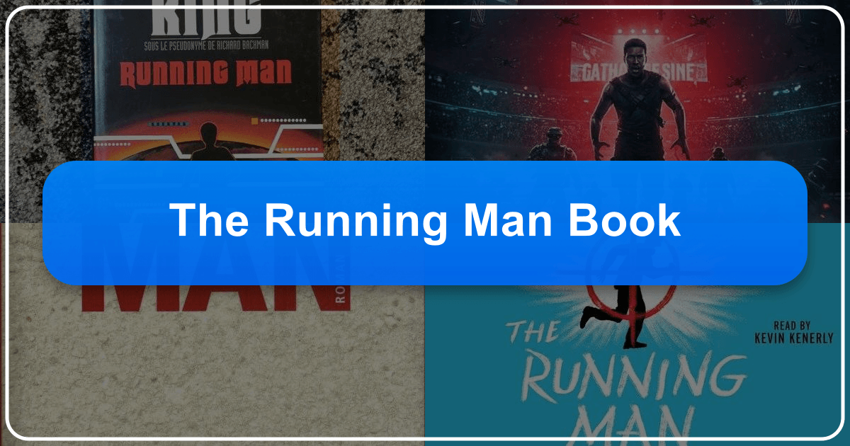 Analyzing Richard Bachman's dystopian novel "The Running Man" and its lasting impact on literature and popular culture. /images/the-running-man-book.png