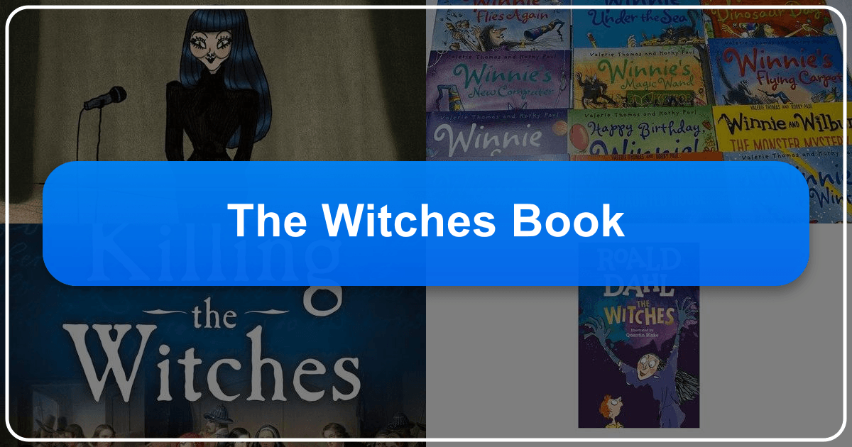 Exploring the world of witchcraft literature through genres, authors, and cultural impact, a comprehensive online resource. /images/the-witches-book.png