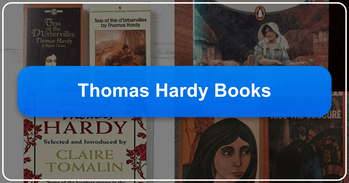 Thomas Hardy's literary contributions, life, and lasting impact on English literature are explored in depth here. /images/thomas-hardy-books.png