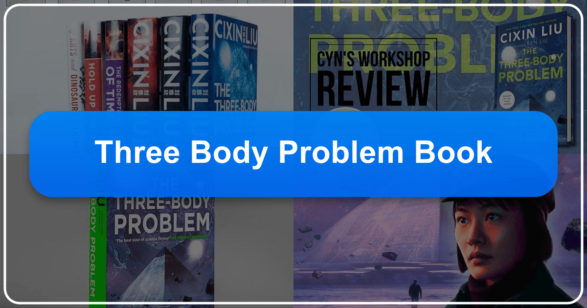 In-depth analysis of Liu Cixin's science fiction masterpiece, "The Three-Body Problem", exploring genre, themes, and cultural impact. /images/three-body-problem-book.png