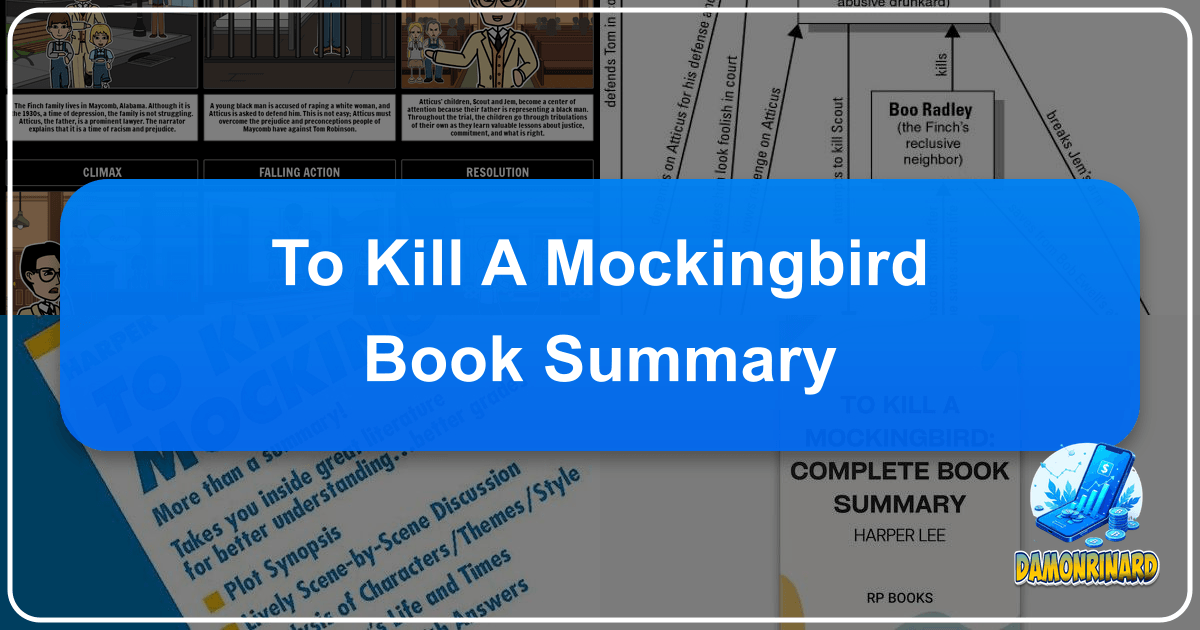 "To Kill a Mockingbird" by Harper Lee: A timeless classic exploring justice, prejudice, and empathy. /images/to-kill-a-mockingbird-book-summary.png