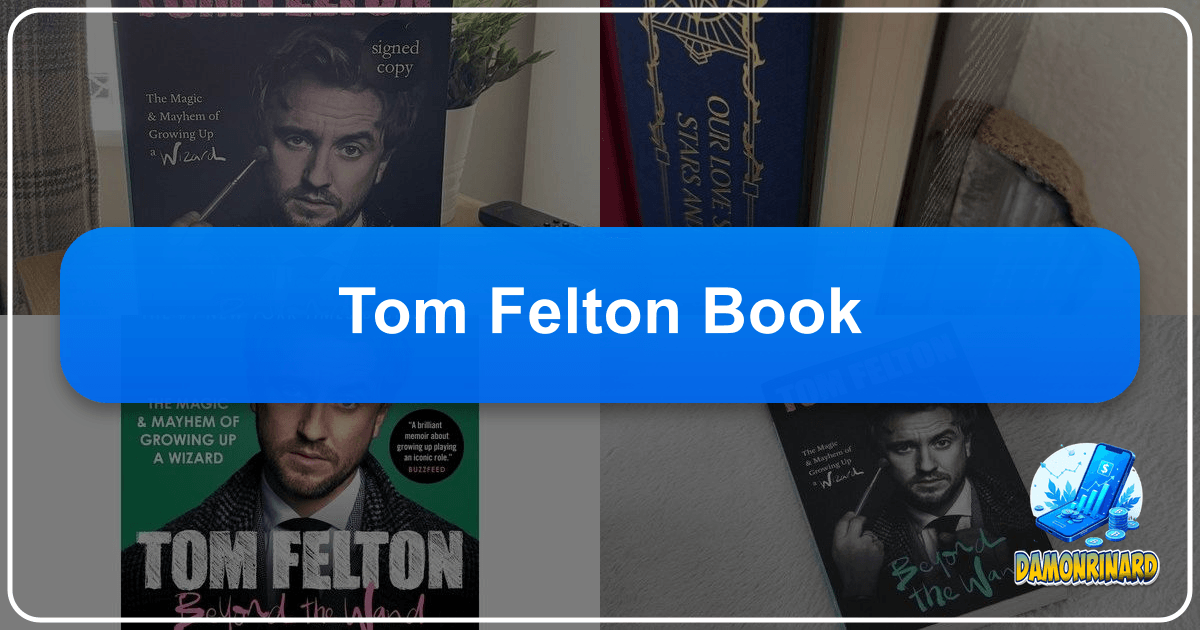 Exploring Tom Felton's memoir and the literary world with Lbibinders.org. /images/tom-felton-book.png