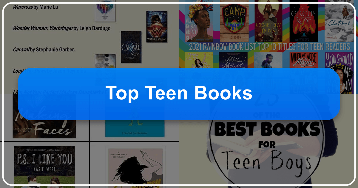 Comprehensive guide to top teen books, exploring genres, authors, and cultural impact of young adult literature. /images/top-teen-books.png