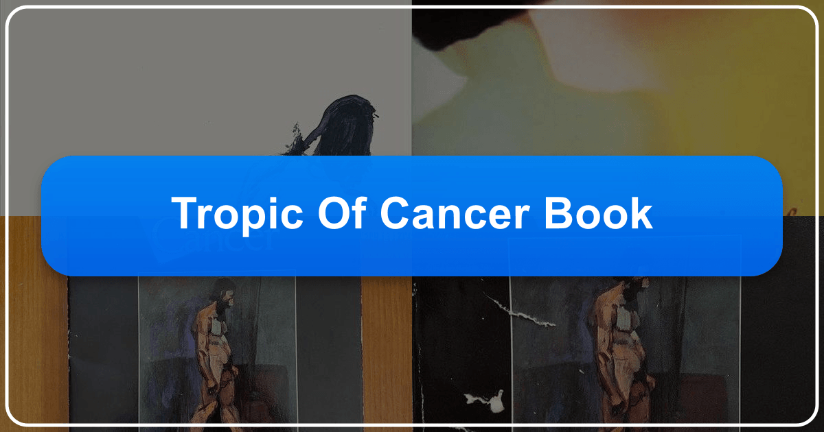 Exploring Henry Miller's influential novel Tropic of Cancer, its literary merit, and lasting cultural impact. /images/tropic-of-cancer-book.png