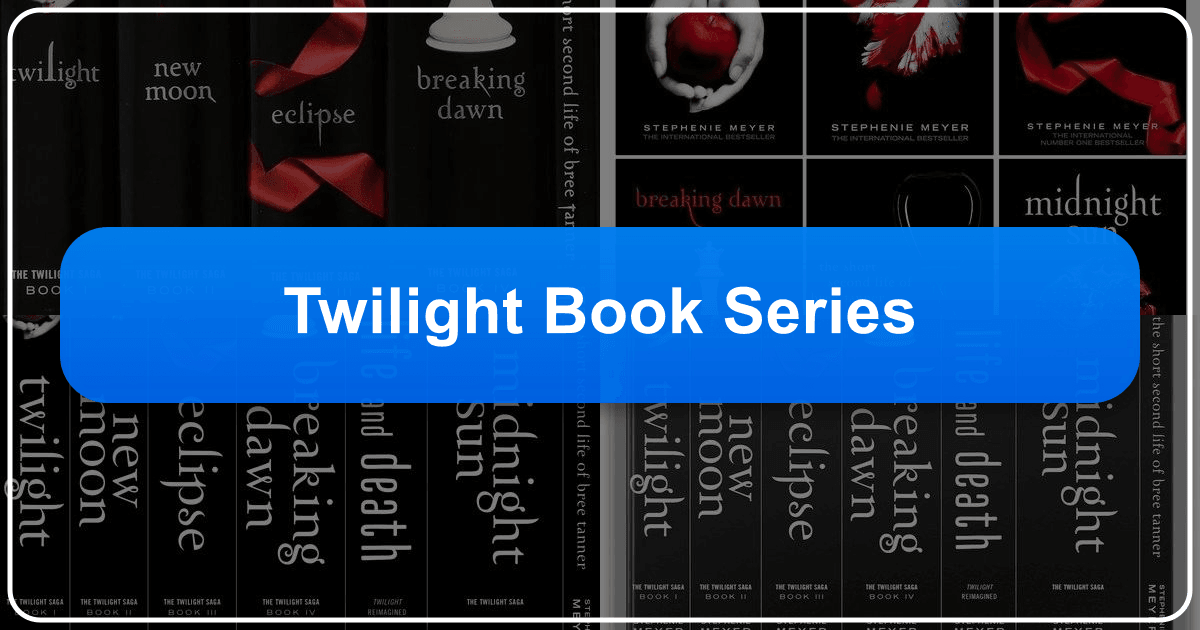 The Twilight book series: a cultural phenomenon exploring its literary merit, genre-bending success, and enduring legacy. /images/twilight-book-series.png