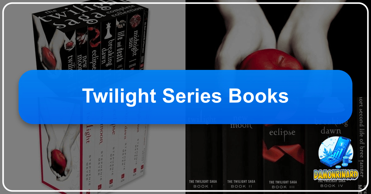 Exploring the enduring allure and cultural impact of Stephenie Meyer's Twilight Saga. /images/twilight-series-books.png