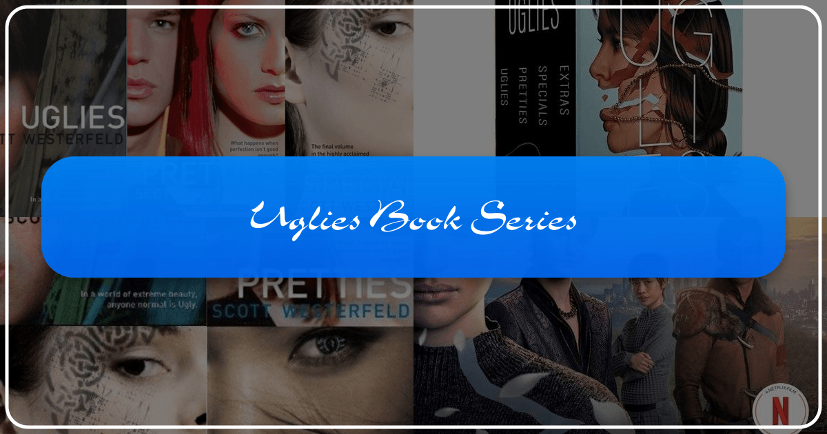 Analysis of Scott Westerfeld's Uglies series, a dystopian Young Adult fiction exploring beauty, identity, and societal control. /images/uglies-book-series.png