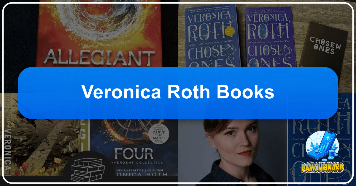 Veronica Roth's books: Dystopian worlds, complex characters, and thought-provoking themes in young adult literature. /images/veronica-roth-books.png