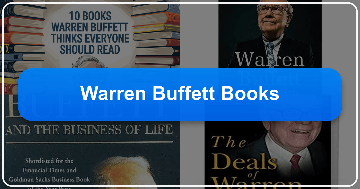 Warren Buffett's reading habits and influences that shaped his investment philosophy. /images/warren-buffett-books.png