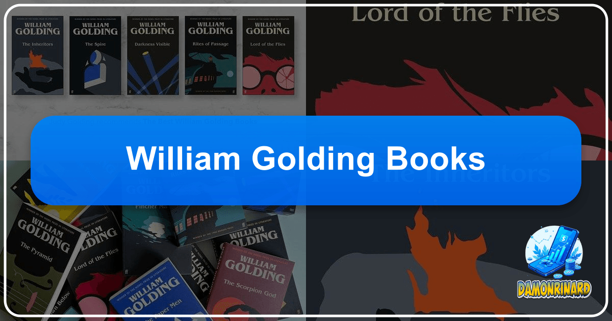Explore William Golding's literary works, life, and lasting impact on 20th-century English literature and beyond. /images/william-golding-books.png