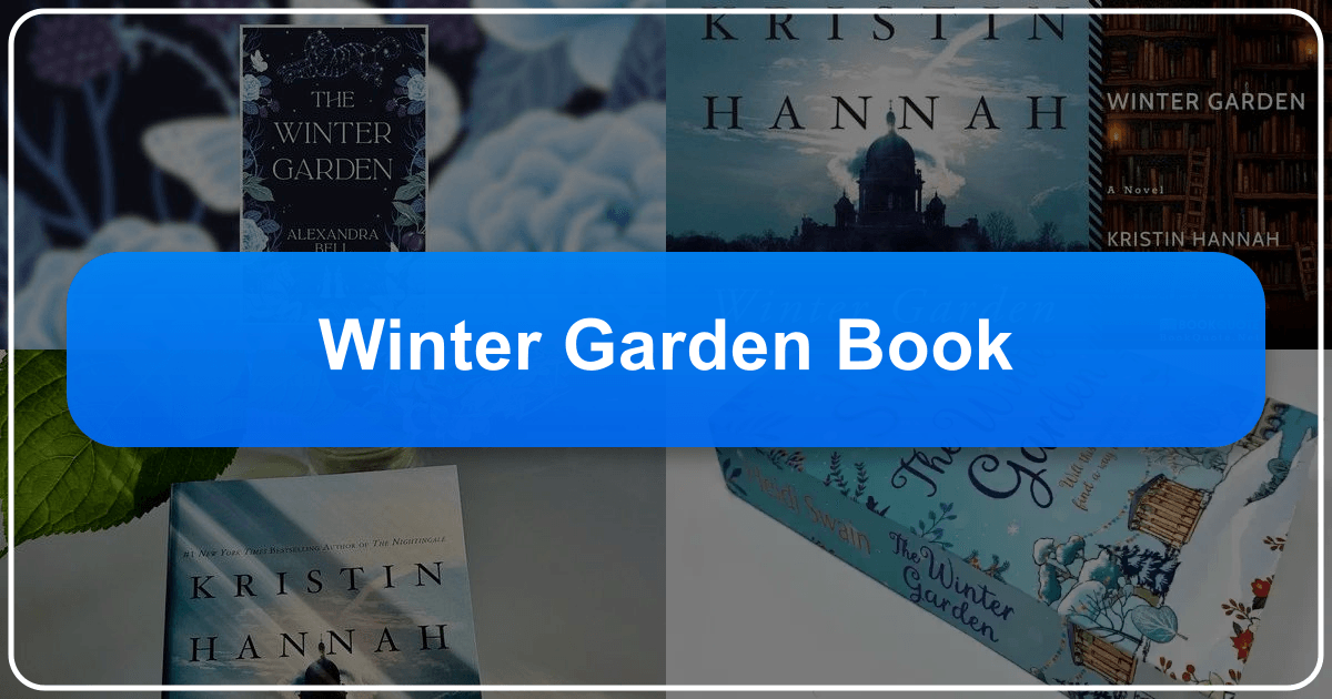 Exploring the literary landscape and cultural impact of the "Winter Garden Book" through various lenses and perspectives. /images/winter-garden-book.png
