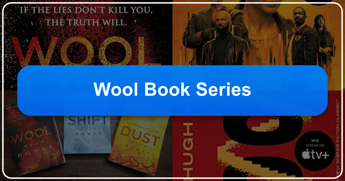 Exploring Hugh Howey's Wool book series and its impact on dystopian literature and popular culture. /images/wool-book-series.png