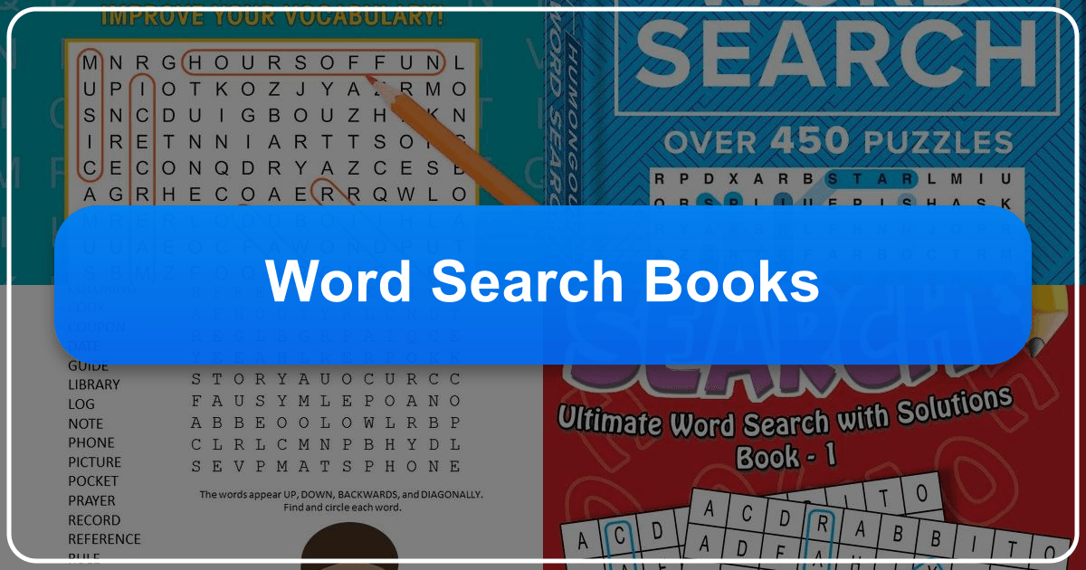 Exploring the world of word search books and their impact on literacy and literary appreciation. /images/word-search-books.png