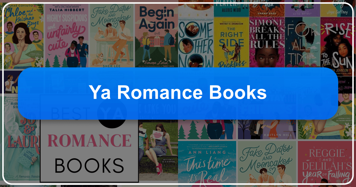 Exploring YA romance books and their significant cultural impact on readers and society as a whole. /images/ya-romance-books.png