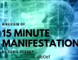 A Review of 15 Minute Manifestation by Eddie Sergey